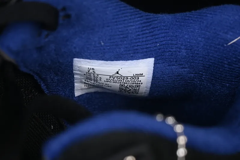 All categories Air Jordan Jordan series basketball shoes Air Jordan 4 LJR version Air Jordan 4 Retro "Lase" AJ4 Joe 4 black gray blue color FV5029-003
